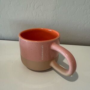 Starbucks 2017 terracotta pink and orange Mug